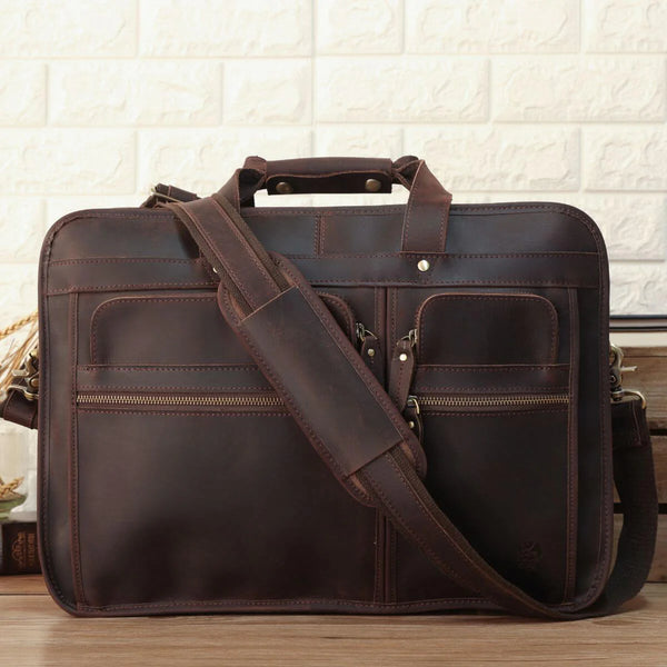 The Timeless Power of the Leather Briefcase: Your Guide to Choosing the Perfect Laptop Bag