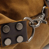 leather travel duffle bag