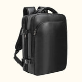 The Stetson Peak - Expandable Mens Leather Backpack