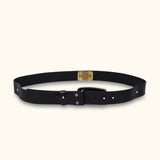 The Old Fashioned – Men’s Leather Retro Belt with Ideal Knot Buckle