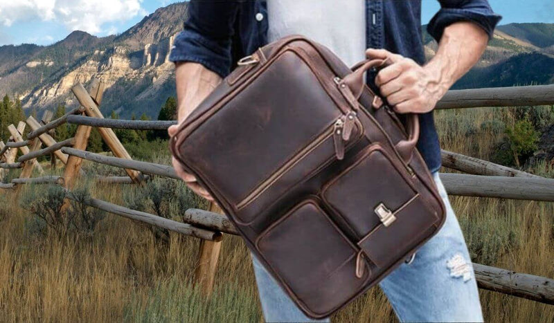 genuine leather bags online