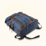 Canvas Vintage Backpack - Experience timeless style and durability with this vintage-inspired canvas backpack, perfect for your everyday needs and adding a touch of nostalgia to your journeys.