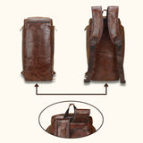 Elevate your travel experience with a carry-on duffel backpack, the perfect fusion of style and functionality for seamless journeys.