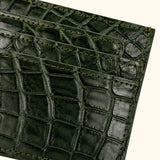 The Croc Crest - Crocodile Card Holder