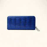 The River Crocodile Zip Wallet