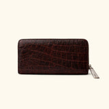 The River Crocodile Zip Wallet