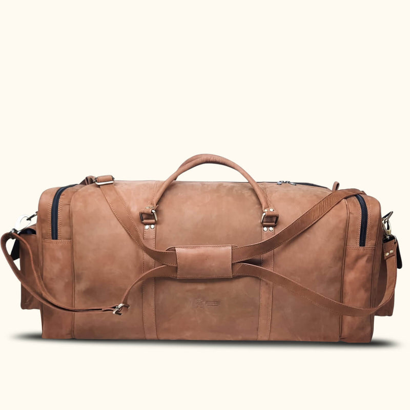 The Midnight Moonshine -Vintage Leather Travel Bag