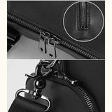 Premium leather duffle bag