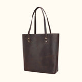 The Cactus Flower - Leather Tote bag