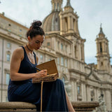 The Shooting Star - Vintage Buffalo Leather Diary