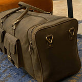 Explore with ease using this dependable luggage bag, built to carry your essentials in comfort and style.