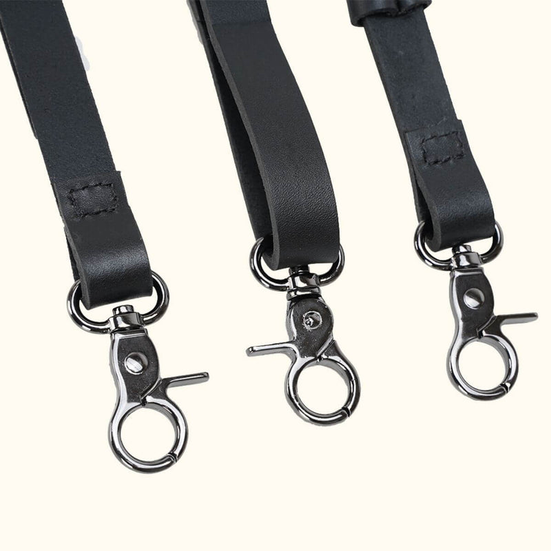 The Trailblazer - Leather Men's Suspenders