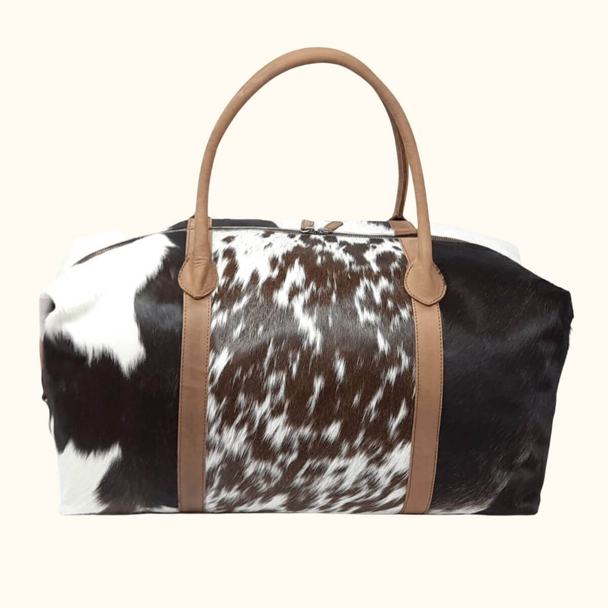 The Western Boho Cowhide Leather Duffel Bag – Western Leather Goods