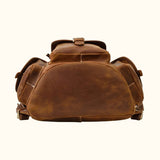 The Worn Whip – Genuine Leather Rucksack