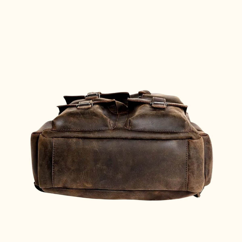 The Big Cohona - Vintage Leather Rucksack