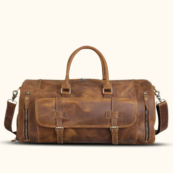 What Are the Advantages of Owning a Leather Duffel Bag?