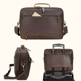 The Cody – Leather Messenger Briefcase
