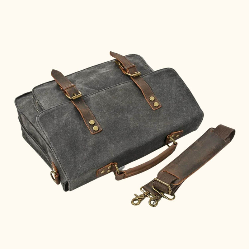 The Roughrider's - Canvas Satchel Bag