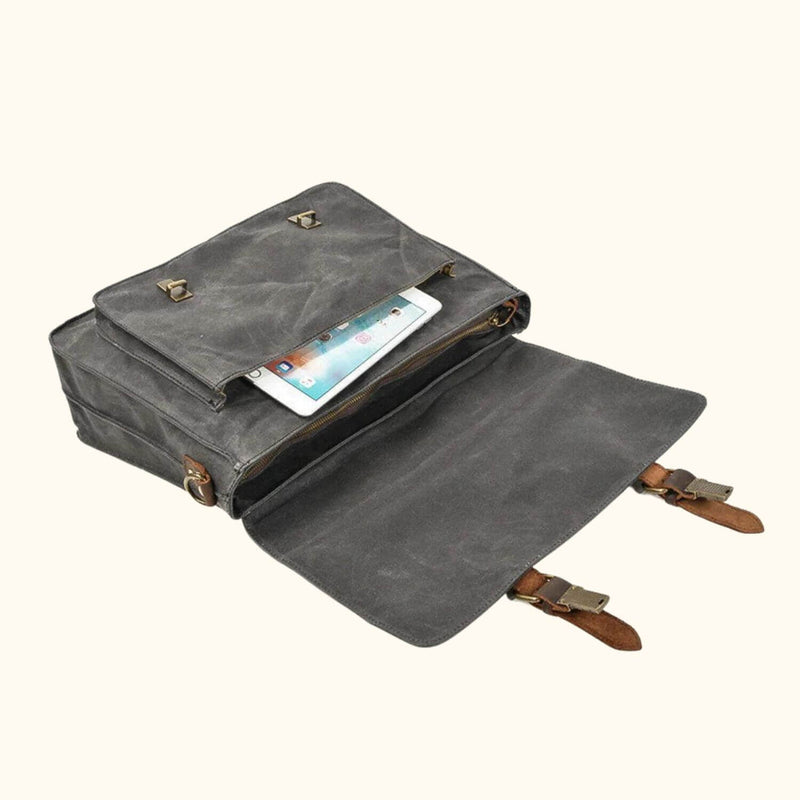 The Roughrider's - Canvas Satchel Bag