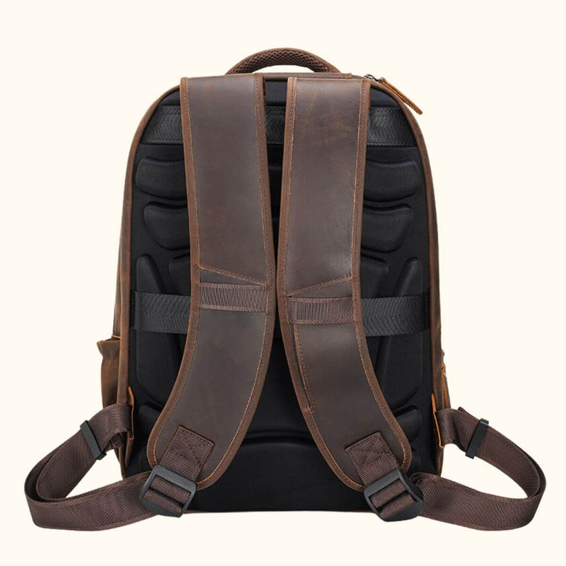 Online Stylish Leather Backpack 