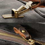 The Roughrider's - Canvas Satchel Bag