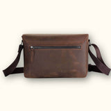 The Wrangler's Companion - Full Grain Leather Messenger Bag
