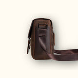 The Wrangler's Companion - Full Grain Leather Messenger Bag