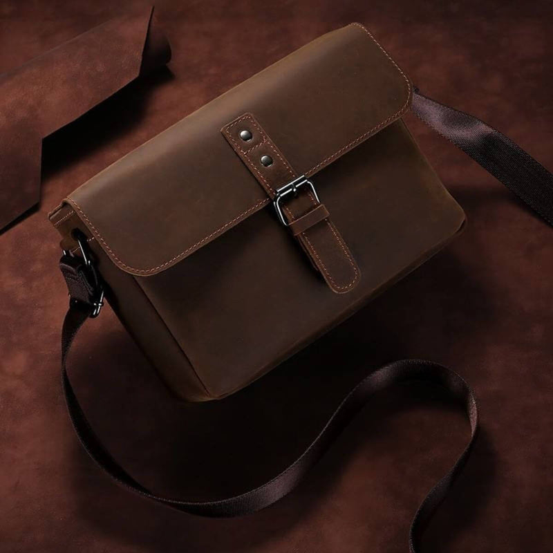 The Wrangler's Companion - Full Grain Leather Messenger Bag