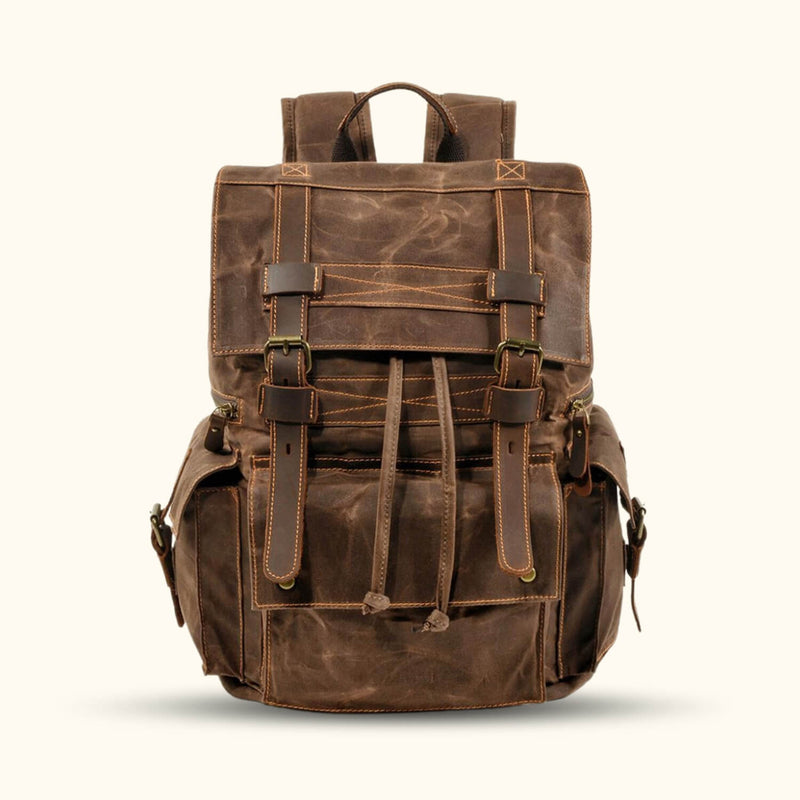 The Wanderlust - Canvas Travel Backpack