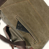 Canvas Backpack - Embrace practicality and style with this versatile canvas backpack, perfect for everyday use and outdoor adventures.