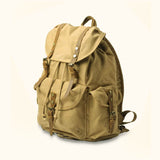 Canvas School Backpack - A versatile and stylish backpack, perfect for students and everyday adventures.