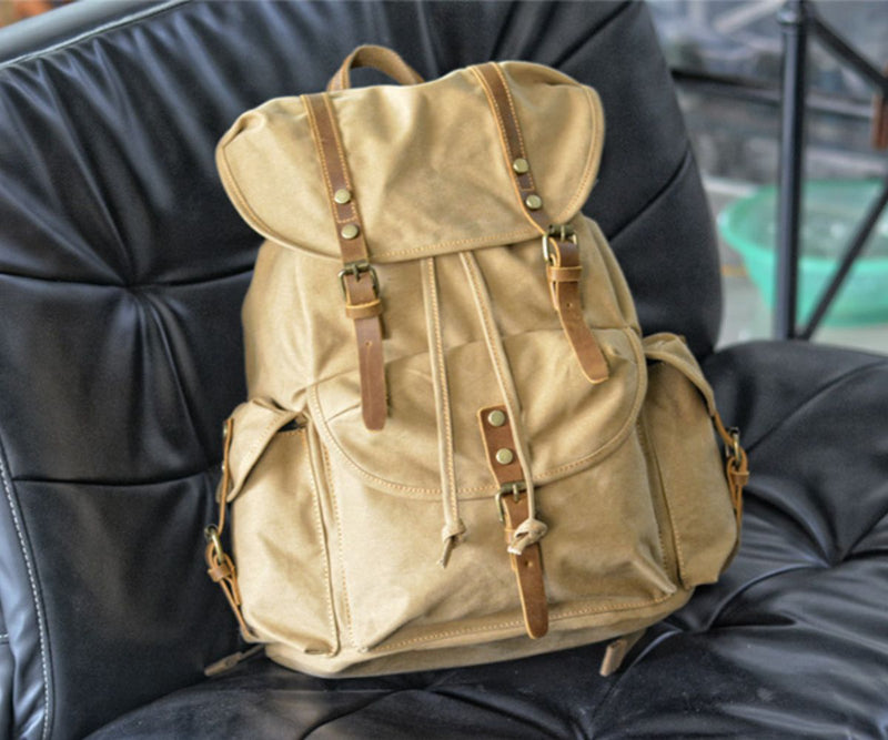 Canvas School Backpack – Carry Knowledge and Style on Your Academic Journey