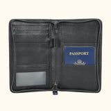 The Sunset Mesa - Full Grain Leather Passport Holder