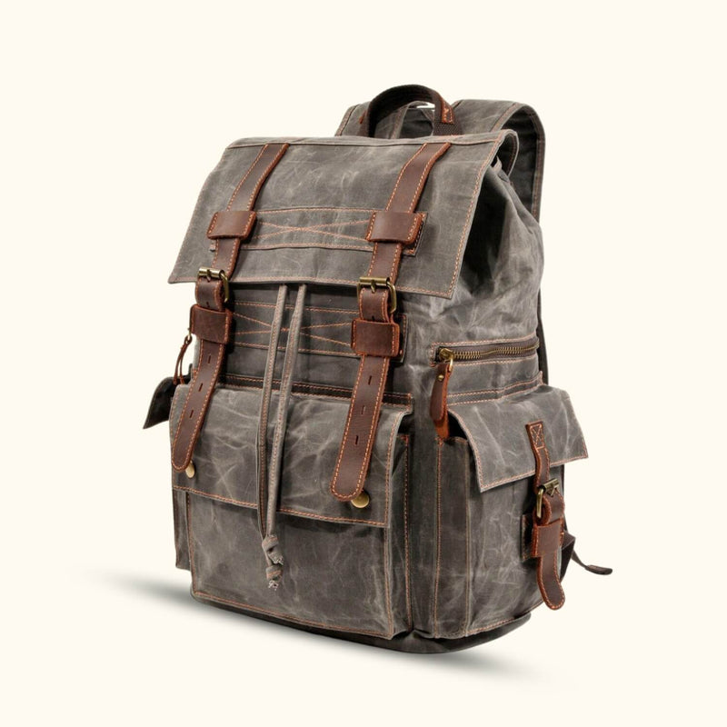 The Wanderlust - Canvas Travel Backpack