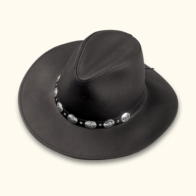 The Dude Hat - Stylish Black Western Hat