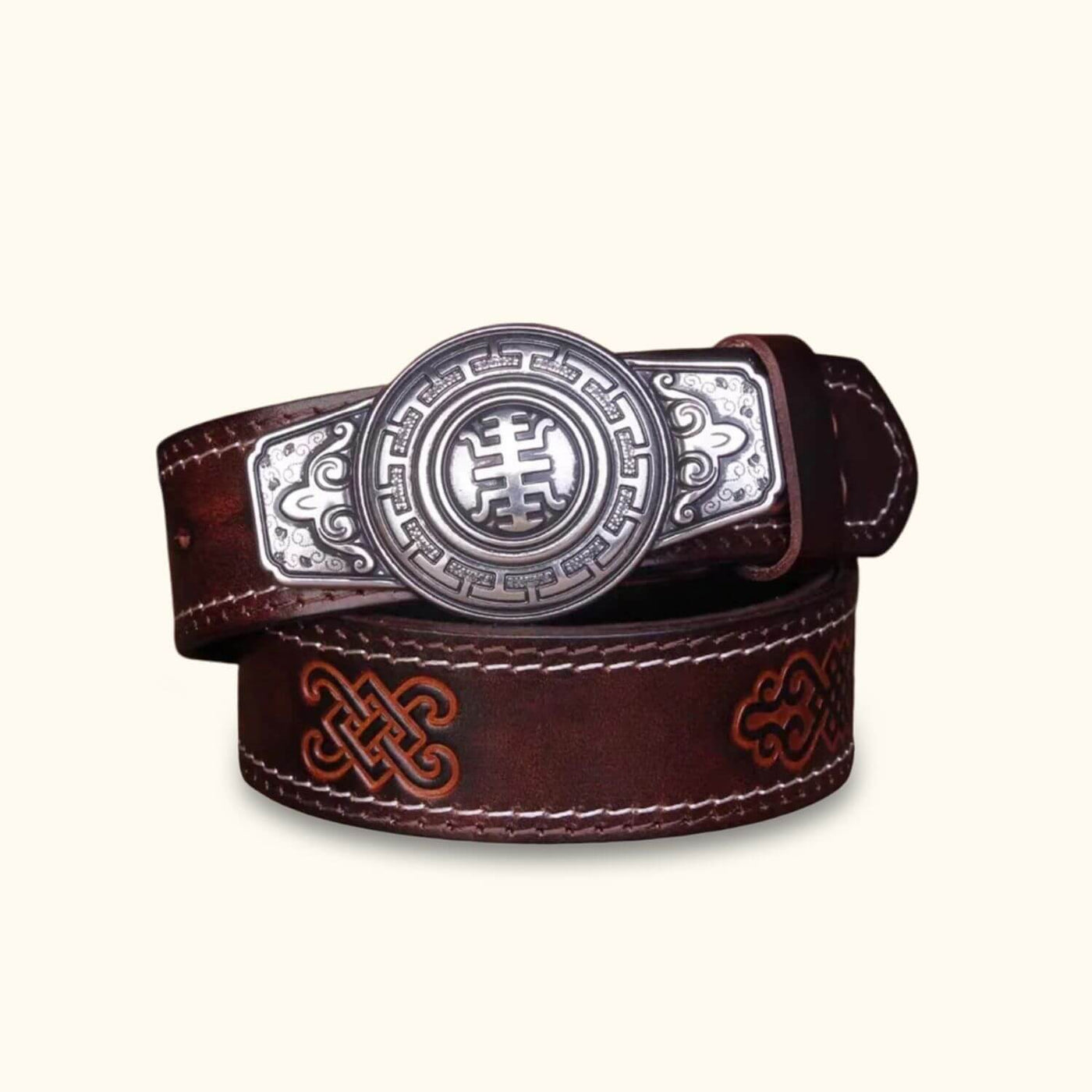 REPLAY Plate Rodeo Western Cowboy Cowgirl Classic Buckle Belt The Rodeo – Cowboy or Cowgirl Genuine Leather Belt | Western  main image 4