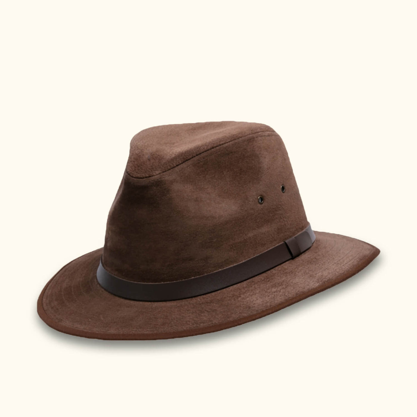 5699 Black Stallion Leather Hat: The Ultimate Blend Of Strength And Style Brunello main image 2