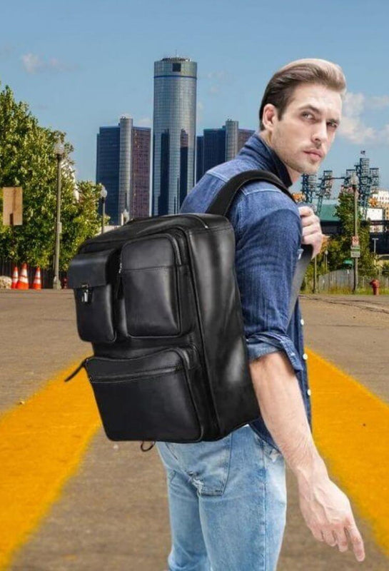 buy leather handbag