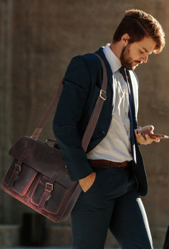 leather bags online for professional 