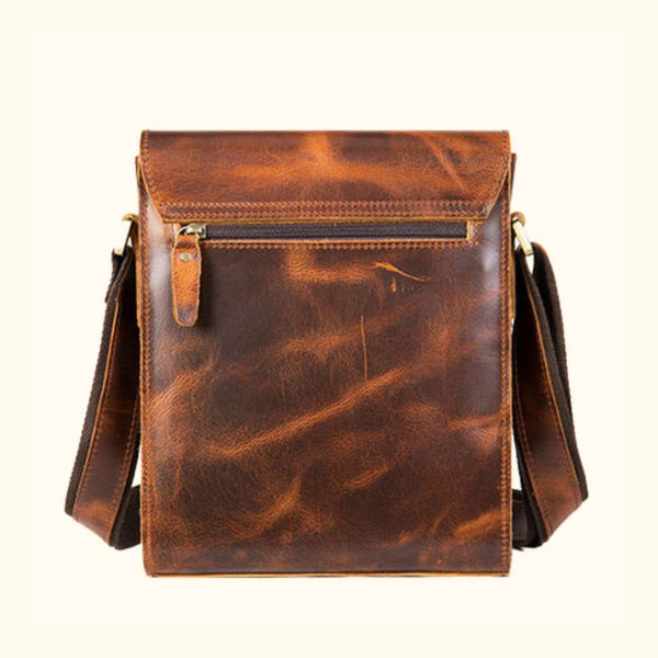 leather pocket bag