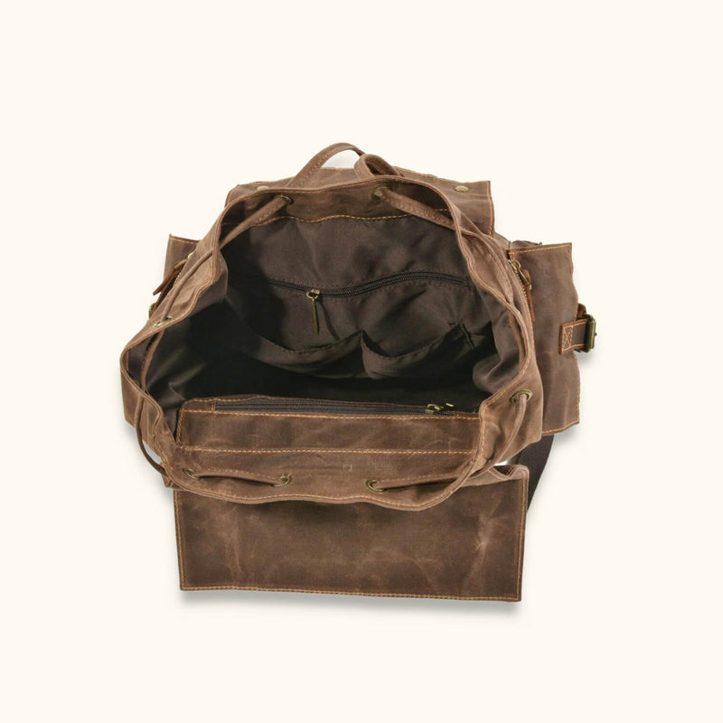 The Wanderlust - Canvas Travel Backpack