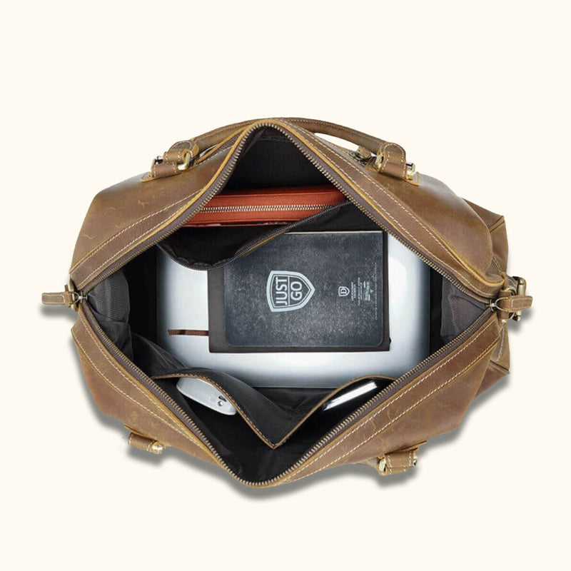 Discover excellence: the best men's travel duffel bag.