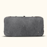 Canvas and Leather Weekender Bag – Timeless Elegance and Utility for Your Travel Needs