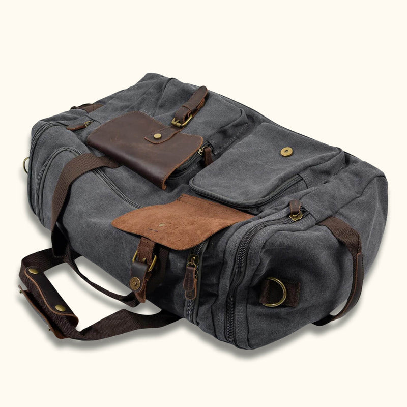 Canvas Handbag: A stylish and practical handbag crafted from canvas material, offering both fashion and functionality for everyday use.