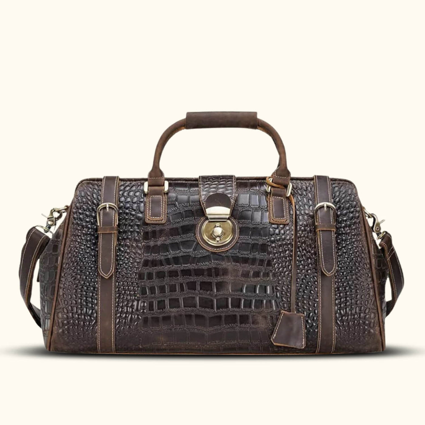 The Salty Crocodile - Travel Duffel – Western Leather Goods