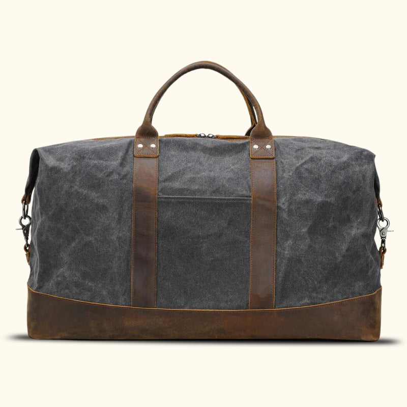 Duffel Bag - Waxed Canvas Design - Combining style and resilience for your travels.