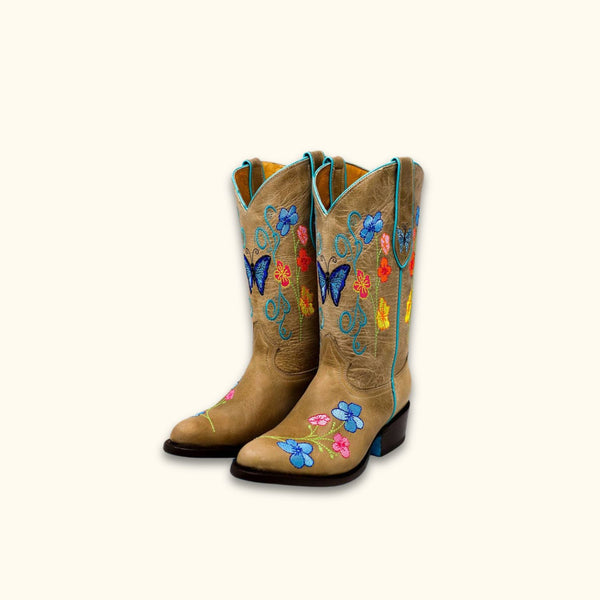 Display photo of the Flutterfly Ladies Western Boots