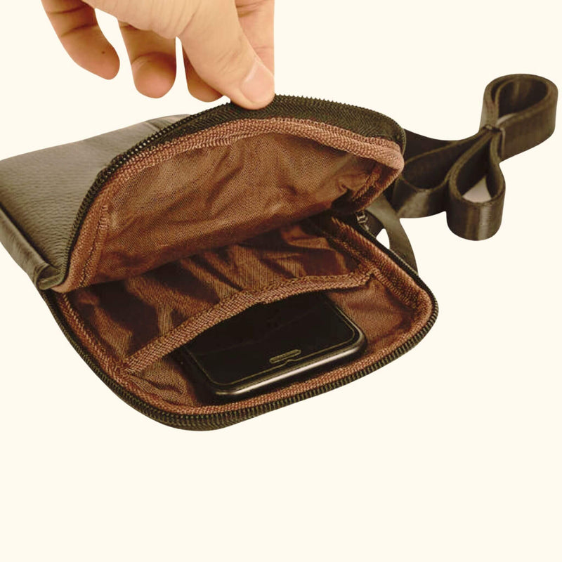 The Bandit's Belt Bag - Crossbody Cell Phone Wallet