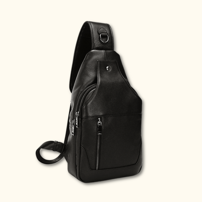 Western Adventure Leather Sling Bag