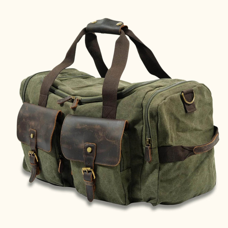Overnight Bag: A compact and versatile bag designed for short trips and one-night stays, perfect for carrying essential items and clothing for a brief getaway.